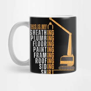 Construction Repair And Maintenance Worker Funny Profession Mug
